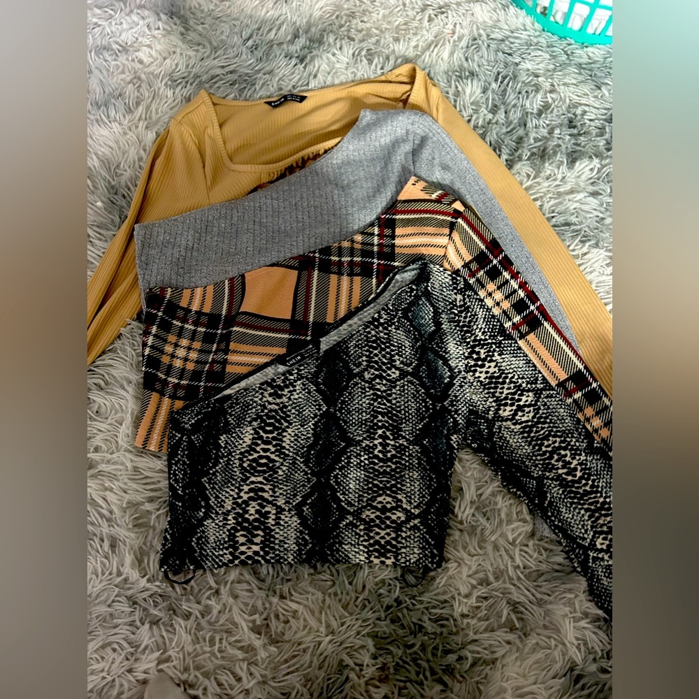 4 Shein Long sleeves